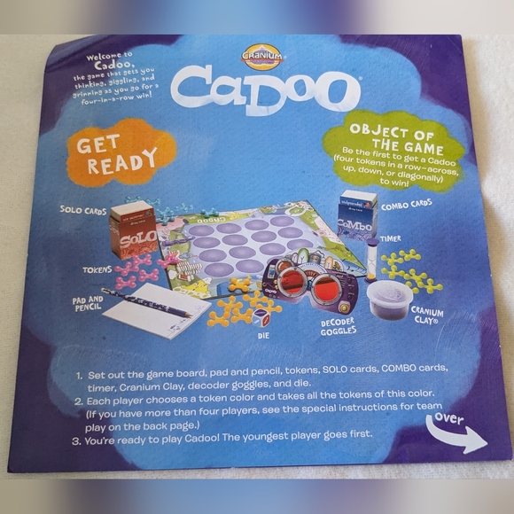 Cranium CADOO Game missing cranium clay,non-smoking home. - Picture 5 of 5